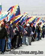 Боливия: Моралеса поддерживает 65 % населения (Фото: http://mas.org.bo/)