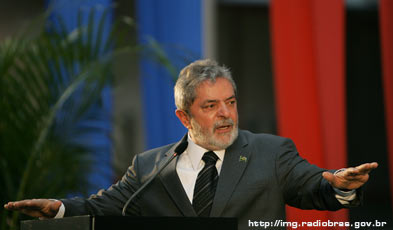 Президент Бразилии Луис Инасиу Лула да Силва (фото с сайта http://img.radiobras.gov.br)
