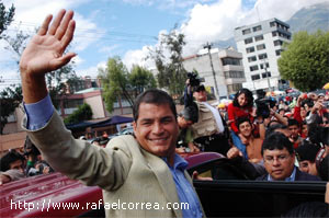 Рафаэль Корреа (фото с сайта http://www.rafaelcorrea.com)