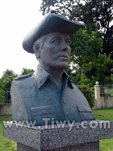 Bust of Omar Torrijos