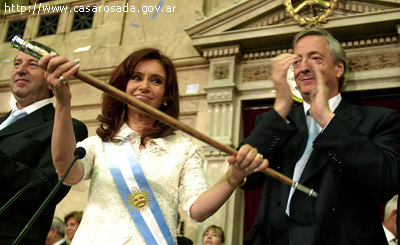 Кристина Фернандес де Кирчнер (фото с сайта http://www.casarosada.gov.ar)
