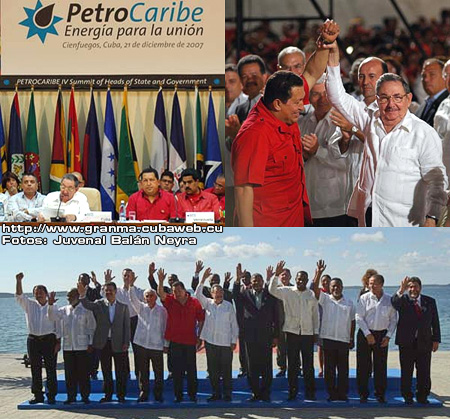 4th Summit of PETROCARIBE, Photos: http://www.granma.cubaweb.cu