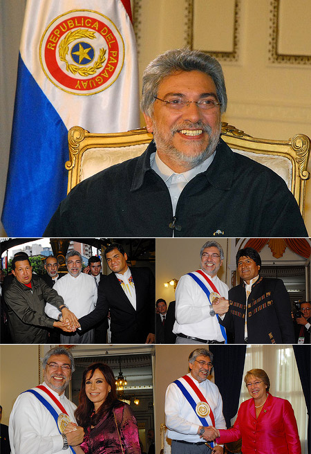 Paraguay: Inició la era de Fernando Lugo Paraguay: Inició la era de Fernando Lugo