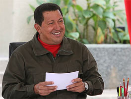 Presidente Ch&#225;vez tendr&#225; su propia columna en la prensa (Foto desde http://alopresidente.gob.ve)