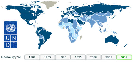 Страны Латинской Америки в Докладе ООН о развитии человека 2009