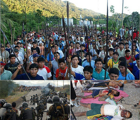 Перу: Кровавые события в Амазонии
