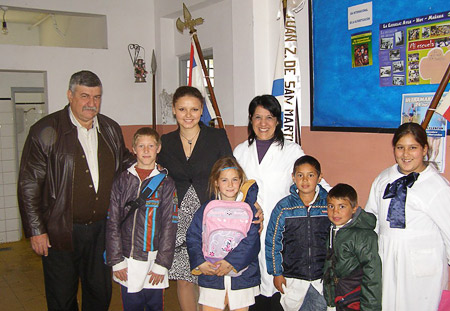 В уругвайском Сан-Хавьере тепло встретили преподавателя из России