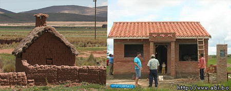 Боливия: Правительство строит дома для самых бедных