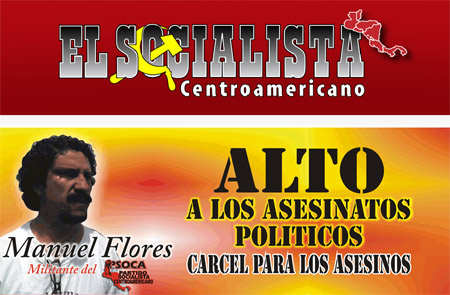 Honduras: Asesinado el camarada Jos&#233; Manuel Flores