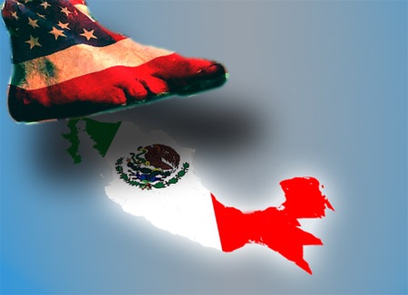 México debajo del taco de hierro del Imperio México debajo del taco de hierro del Imperio