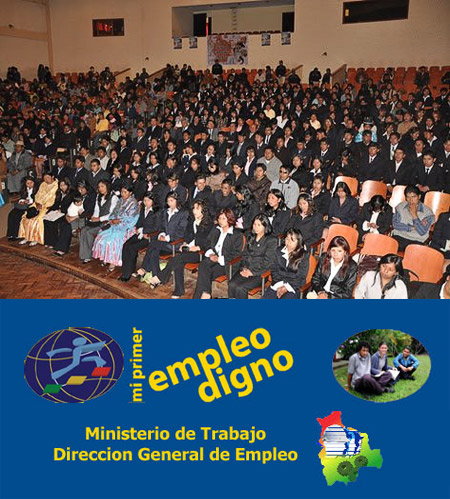 Bolivia: El programa "Mi primer empleo digno" Bolivia: El programa "Mi primer empleo digno"