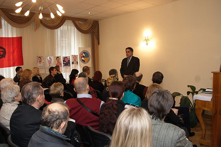Заседание Украинского национального комитета «За свободу Пяти Кубинских Героев» в Посольстве Кубы на Украине