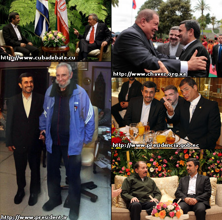 La gira de Ahmadineyad por Am&#233;rica Latina