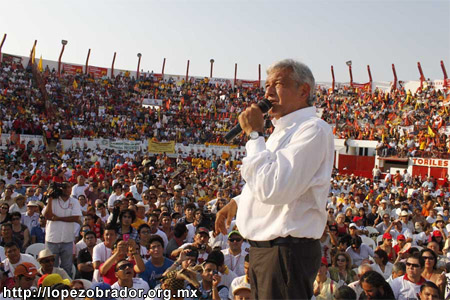Obrador Targeted in a Plot