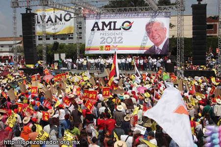 México: Manuel López Obrador avanza en encuestas sobre elecciones presidenciales México: Manuel López Obrador avanza en encuestas sobre elecciones presidenciales
