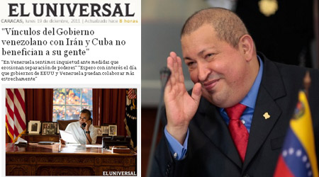 Violento ataque de Obama contra Chávez Violento ataque de Obama contra Chávez