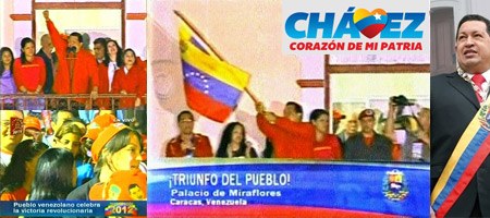 Chavez Wins Re-Election in Venezuela