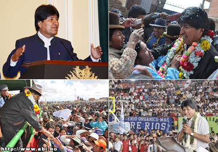 Evo Morales describe la diplomacia norteamericana Evo Morales describe la diplomacia norteamericana