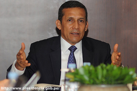 Presidente Ollanta Humala Presidente Ollanta Humala