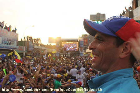 Henrique Capriles Radonski. Venezuela to Elect President: Opposition Stands No Chance