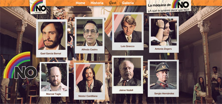 Nominada al Oscar película chilena "No", sobre votación contra dictadura de Pinochet