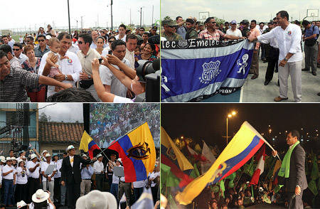 Correa entre lo nuevo y lo viejo en Ecuador