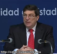 Cuban Foreign Minister Bruno Rodriguez