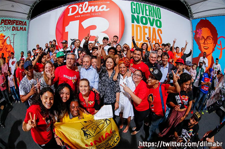La campa&#241;a electoral de Dilma Rousseff