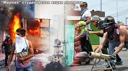 "Мирная" студенческая акция протеста "Мирная" студенческая акция протеста