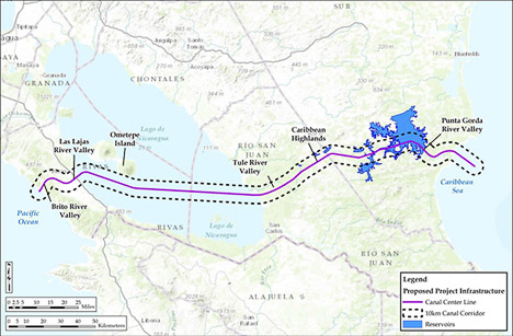 El canal de Nicaragua, los tanques rusos y los espías de Estados Unidos El canal de Nicaragua, los tanques rusos y los espías de Estados Unidos