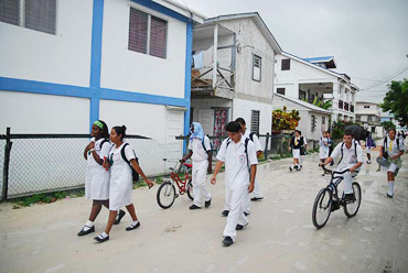 Pupils of Belize