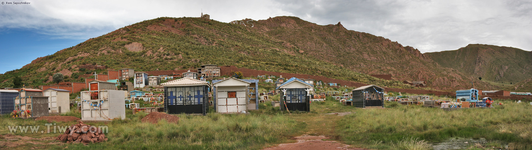 The cemetery of Desaguadero