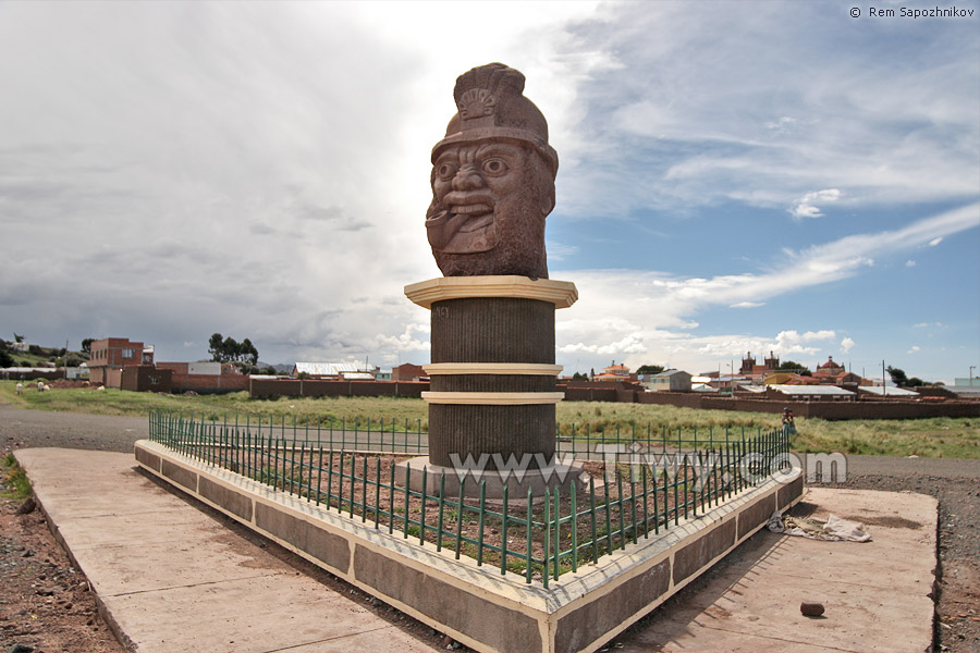 El poblado portuario de Guaqui