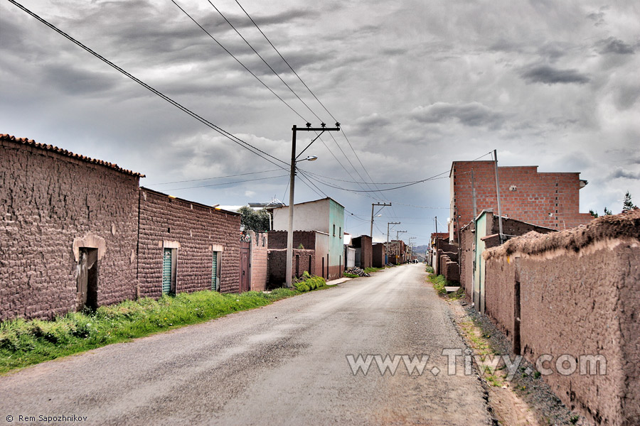 El poblado portuario de Guaqui