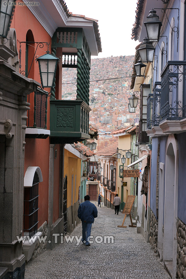 Calle Jaen, La Paz, Bolivia