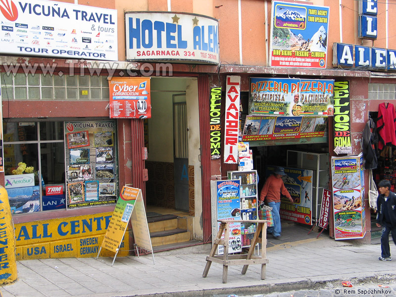 Hotel Alem, La Paz, Bolivia