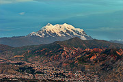 Mountain Illimani, La Paz, Bolivia