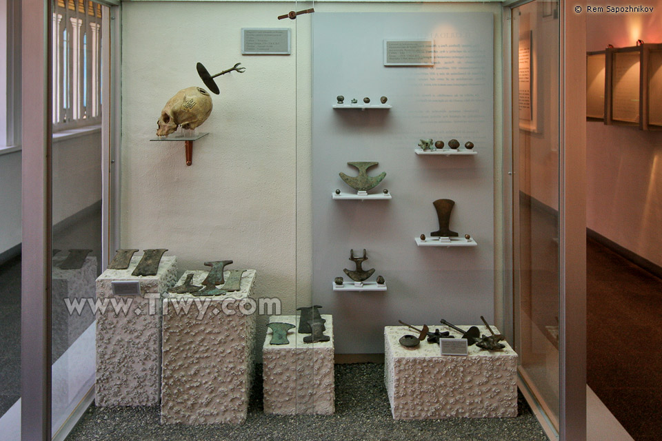 The Tiwanaku museum, La Paz, Bolivia