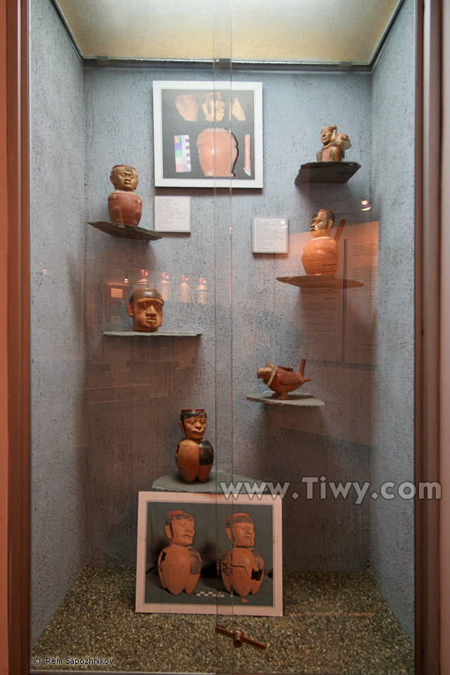 El museo Tiwanaku, La Paz, Bolivia 