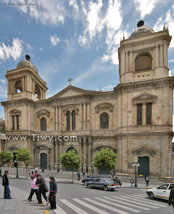 La iglesia de Nuestra Señora de La Paz