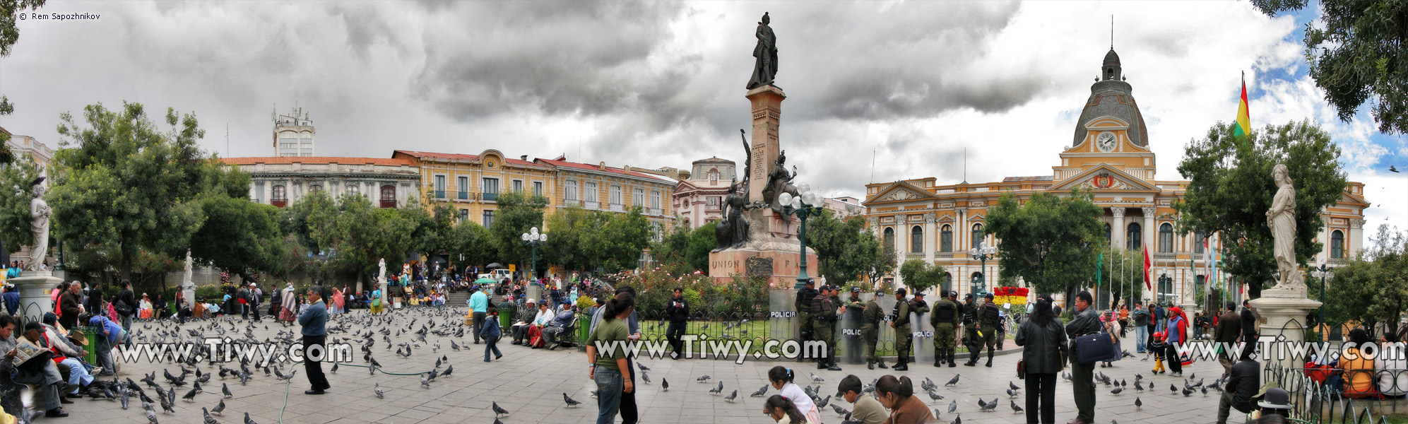 Plaza Murillo, La Paz, Bolivia