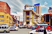 A municipal library of La Paz