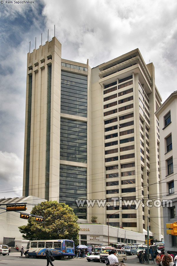 Central post office of La Paz