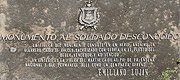 The monument to Al Soldado Desconocido (the Unknown soldier)