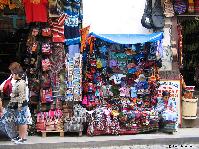 Calle Sagarnaga, La Paz, Bolivia