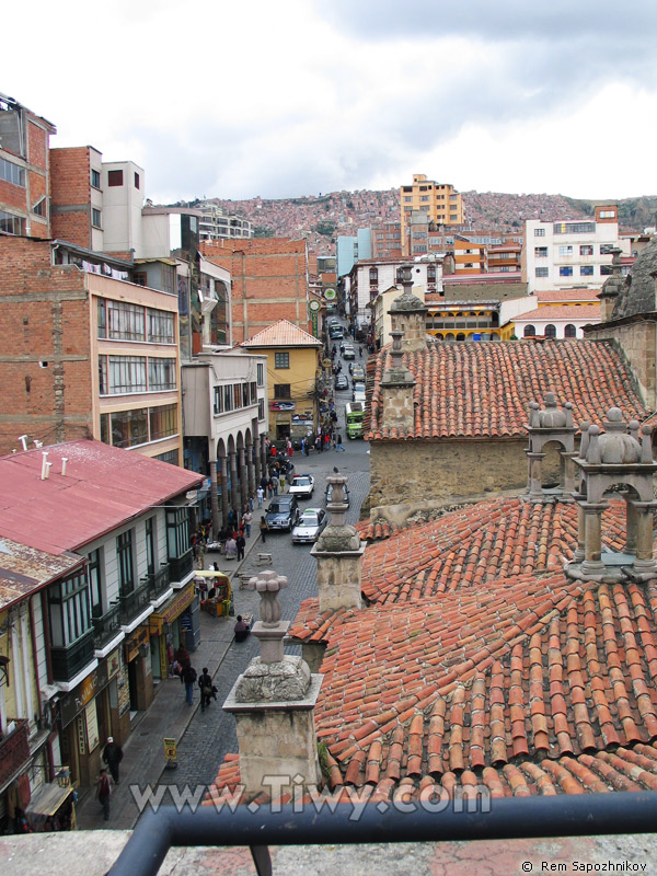 Calle Sagarnaga, La Paz, Bolivia