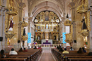 Interior de la Iglesia San Francisco