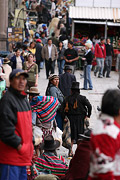 People at the San Francisco square