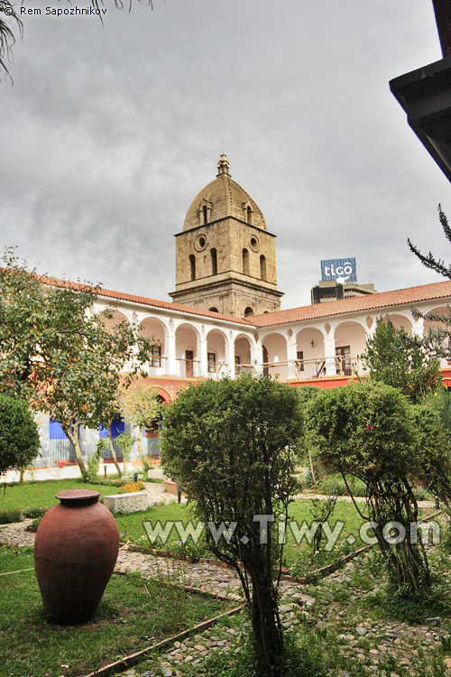 Cosy garden of the Franciscans