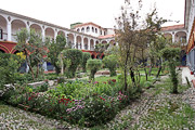 Cosy garden of the Franciscans